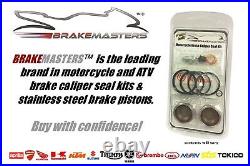 Honda CBR600 RR F 2015 front brake caliper stainless steel piston set upgrade