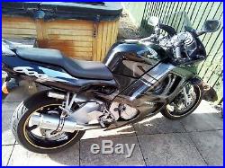 Honda CBR600F 1998 registered in 1999 Black with Silver Graphics