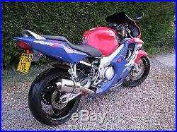 Honda CBR600F 1999 red & purple 34k miles Good Condition for age