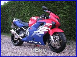 Honda CBR600F 1999 red & purple 34k miles Good Condition for age