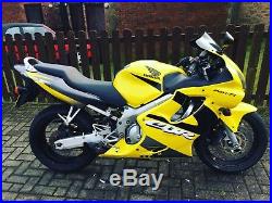 Honda CBR600F 2001 Yellow Low Miles 2 Owners Father and Son