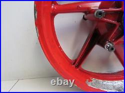 Honda CBR600F CBR600 FN 1992 Front Wheel 17x3.5 17 Red J14