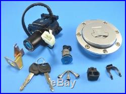Honda CBR600F4/F4i Ignition Switch Fuel Gas Cap Seat Lock Key Set For 2001-2006