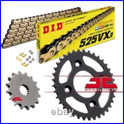 Honda CBR600RR 2003 2004 2005 2006 DID Gold X-Ring Heavy Duty Chain Sprockets