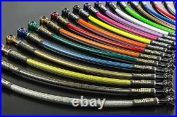 Honda CBR600RR 2003-2004 BRAID Recessed Brake Hose Kit Conf. O