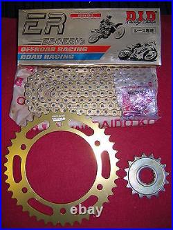 Honda CBR600RR 2003-2016 Race 520 DID ERV7 Chain & Talon Sprocket Kit. New