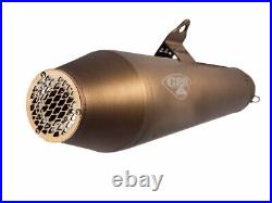 Honda Cbr 600 F PC 35 1999-00 GPR Ultracone Bronze Cafe Racer silencer