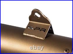 Honda Cbr 600 F PC 35 1999-00 GPR Ultracone Bronze Cafe Racer silencer