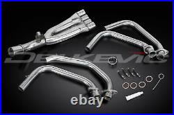 Honda Cbr600f 91-98 Stainless Steel 4-1 Header Exhaust Downpipes Oem Compatible