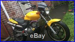 Honda Hornet CBR600F Sports Yellow Motorbike