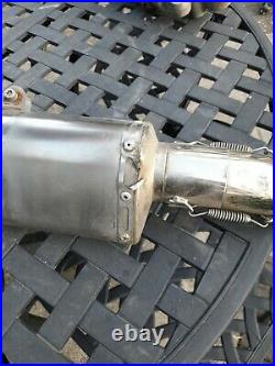 Honda cbr 600 f4i exhaust can and link pipe