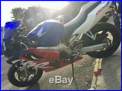 Honda cbr600 f akropovic exhaust fitted