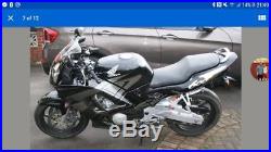 Honda cbr600f, cbr, black, 600, fireblade, motorbike