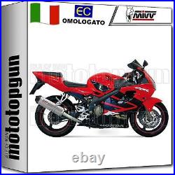 MIVV Approved Exhaust Nocat Oval Titanium C Honda Cbr 600 Fs 2001 01 2002 02