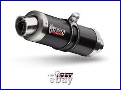 MIVV Exhaust For Honda Cbr 600 F 2001 2010 Gp Black Stainless Steel No Kat