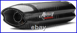MIVV Exhaust Hom Suono Steel Black Carbon Cap Underseat Honda Cbr 600 Rr 2005 05