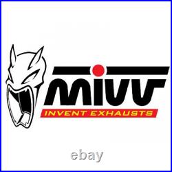 MIVV Exhaust Homologated Cat-oem Oval Stainless Steel Honda Cbr 600 F 2000 00