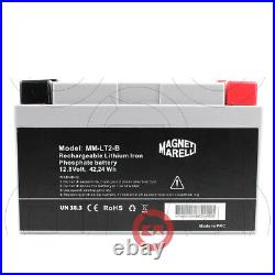 Marelli Lithium Magnet Battery Mm-lt2-b Ytz10s-bs Honda Cbr 600 F Abs 2011