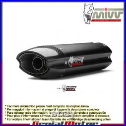 Mivv Exhaust Muffler Suono Black Underseat for Honda Cbr 600 Rr 2013 2016