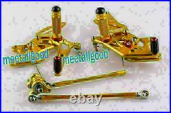 Motorcycle Adjustable Footpeg Rearsets Foot Peg Fit Honda CBR 600RR 2007 2008