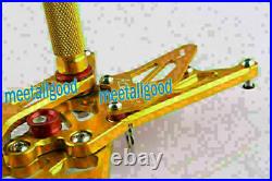 Motorcycle Adjustable Footpeg Rearsets Foot Peg Fit Honda CBR 600RR 2007 2008