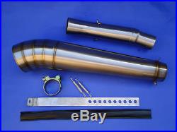 NEW Honda CBR600 F2 F3 91 98 GP Extreme Exhaust End Can & Link Pipe / Race