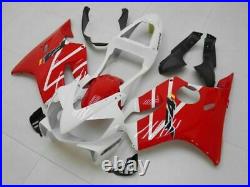 NT Fairing White Red Injection Fit for Honda CBR600F4I 2001-2003 Bodywork f060