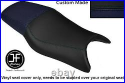 Navy Blue And Black Vinyl Custom For Honda Cbr 600 F 97-98 Dual Seat Cover Only
