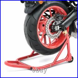 Paddock Stand rear and front for Honda CBR 600 RR CS red
