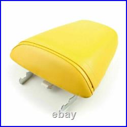 Passenger Rear Seat Leather Pillon For Honda CBR600 F4i 2001-2007 Yellow RA