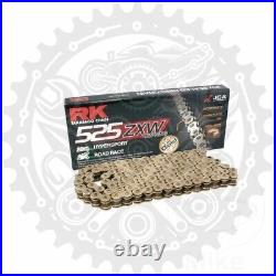 RK XW-Ring Chain Gold 525 ZXW 118 For Honda CBR 600 F