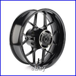 Rear Wheel Rim Aluminum Alloy Fit Honda CBR600RR 2013 2018 F5 Black