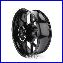 Rear Wheel Rim Aluminum Alloy Fit Honda CBR600RR 2013 2018 F5 Black