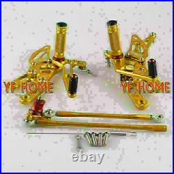 Rearset Rear Motorcycle fit Honda 03-06 CBR 600RR 04-07 CBR 1000RR Golden