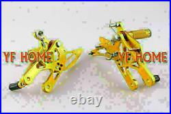 Rearset Rear Motorcycle fit Honda 03-06 CBR 600RR 04-07 CBR 1000RR Golden