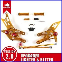 Rearsets Foortests For Honda CBR600RR 2003 2006 CBR1000RR 2004 2007 2006 GD