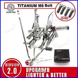 Rearsets Foortests For Honda CBR600RR 2003 2006 CBR1000RR 2004 2007 2006 GD