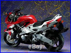Red/White ABS Fairing Bodywork Injection Kit For Honda CBR600 F3 1997-1998