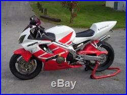 Red White Fairing Kit For Honda CBR600F4i 2001 2002 2003 ABS Injection Bodywork