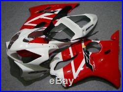 Red White Fairing Kit For Honda CBR600F4i 2001 2002 2003 ABS Injection Bodywork