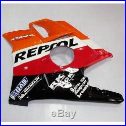 Repsol Plastic Fairing Bodywork Kit For Honda CBR600 F2 CBR600F2 91-94 92 93 5B