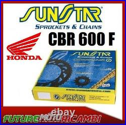 Set Chain Sprocket Plus SUNSTAR Honda CBR 600 F 2001 Set Chains Sprockets