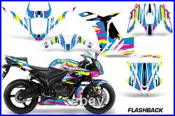 Street Bike Graphics Kit Decal Sticker Wrap For Honda CBR600RR 07-08 Flashback