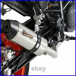 Toro Exhaust Link Pipe with 350mm Oval Silencer For Honda CBR 600 F 91-98