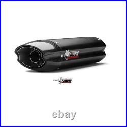 UH. 037. L9 MIVV Exhaust Honda CBR 600 RR 07-12 SPORT SOUND Stainless Black