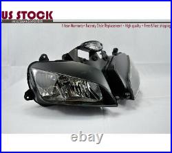 US Headlight Headlamp Clear For Honda CBR600RR CBR600 F5 2003 2004 2005 2006