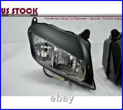 US Headlight Headlamp Clear For Honda CBR600RR CBR600 F5 2007 08 09 10 11 2012