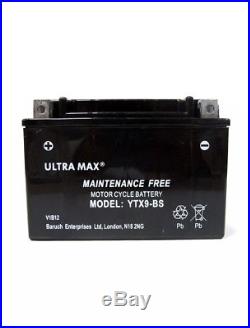 Ultramax Honda CBR600F2 F3 Battery YTX9BS CTX9-BS WP9B CTX9-BS