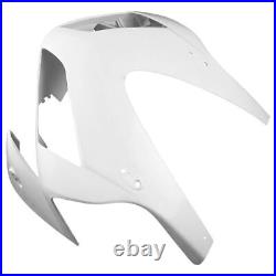 Upper Front Nose Fairing Cowl Fit HONDA CBR600RR 2003 2004 Unpainted White