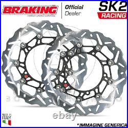 Wk047l Wk047r Front Brake Disc Kit Braking Sk2 Honda Cbr Rr 600 2003-2015